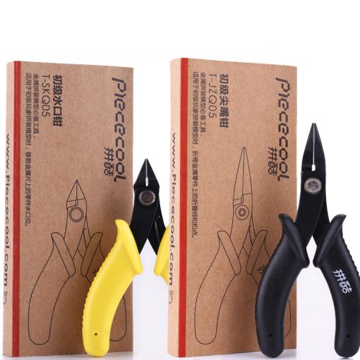 Piececool 2pcs Set Novice Straight Cutters Pliers Assist Tools Set For 3d Metal Jigsaw Puzzle (1)