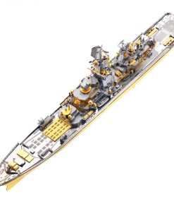 Piececool Russian Battlecruiser Pyotr Velikiy P110-GS 3D Metal Puzzle DIY Assemble Model Kits Laser Cut Jigsaw Toys