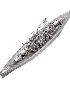 Piececool Bismarck Battleship Warship P084-S Diy 3D Metal Model Kits Nano Puzzle Laser Cut Assemble Jigsaw Toys (1)