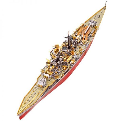 Piececool Japan Kongou Battleship 3D Metal Model Kits DIY Assemble Puzzle Laser Cut Jigsaw Toy P128 (1)