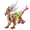 Piececool Auspicious Kirin P107-RGN DIY 3D Metal Puzzle Assemble Model Kits Laser Cut Jigsaw Toys (1)