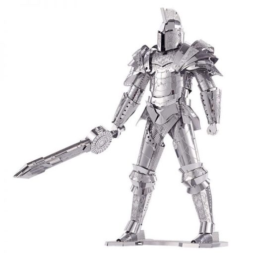 Piececool Black Knight Soldier P079-S Diy 3D Metal Model Kits Nano Puzzle Laser Cut Assemble Jigsaw Toys