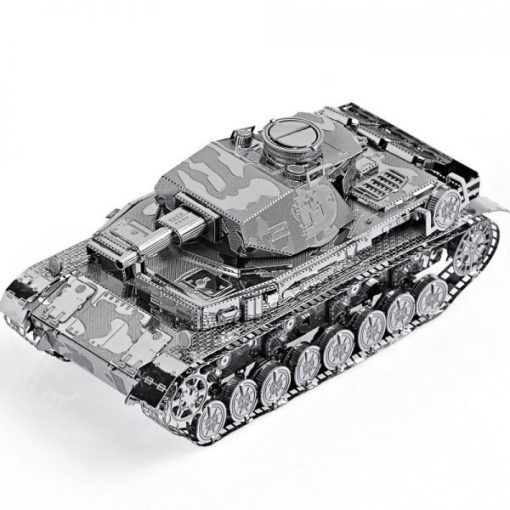 Piececool German IV Tank P037-S DIY 3D Metal Model Kits Nano Puzzle Laser Cut Assemble Jigsaw Toys (1)