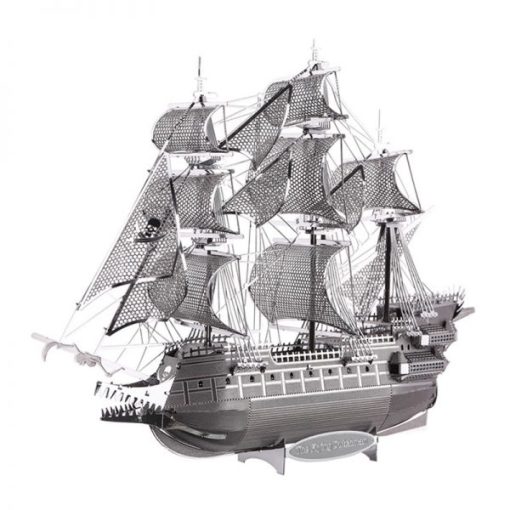 Piececool The Flying Dutchwan Pirate Ship P040-S DIY 3D Metal Model Kits Nano Puzzle Laser Cut Assemble Jigsaw Toys (1)