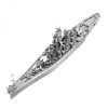 Piececool USS MISSOURI BB-63 Warship P096-S Diy 3D Metal Model Kits Nano Puzzle Laser Cut Assemble Jigsaw Toys (1)