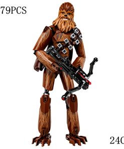 Disney Star War Chewbacca Building Block Figure Dolls Brick Toy For Children