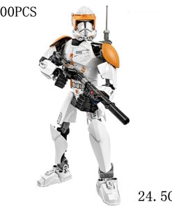 Disney Star War Clone Commander Building Block Figure Dolls Brick Toy For Children