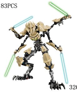 Disney Star War General Grievous Building Block Figure Dolls Brick Toy For Children