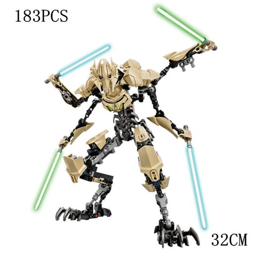 Disney Star War General Grievous Building Block Figure Dolls Brick Toy For Children