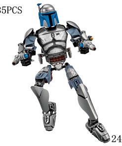 Disney Star War Jango Fett Building Block Figure Dolls Brick Toy For Children